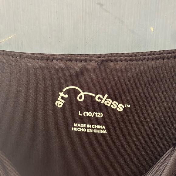 Art class one piece black outfit unitard leotard dance base costume CL NWT - Picture 6 of 8